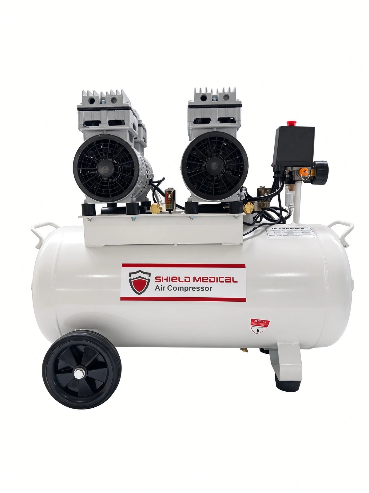 Shieldmedical DC-SM14 oil-free air compressor, product view 3